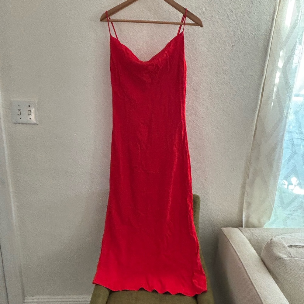 Zara Vibrant Red Dress